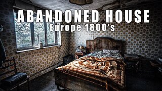 Exploring An Abandoned House From The 1800's In EUROPE - Found VINTAGE ITEMS