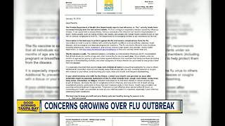 Hillsborough County Schools sends home letter warning about flu outbreak