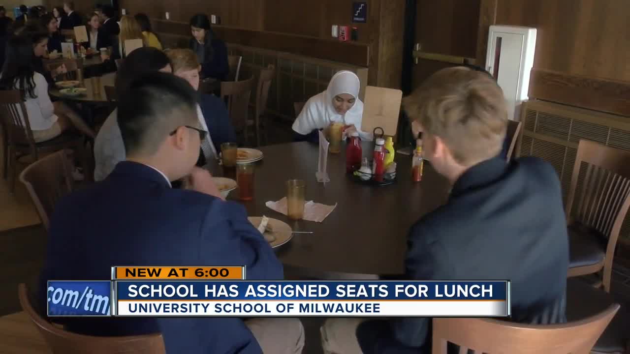 Why one local school has had assigned lunch seating for decades