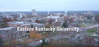 Aerial view of Eastern Kentucky University