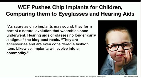 Dr. Christiane Northrup | “WEF Pushes Chip Implants For Children”