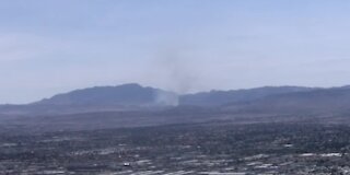 Cottonwood Valley Fire burning between Las Vegas, Pahrump