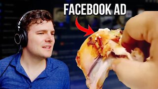 Facebook Ads Manager Reacts to FB Ads in His Feed