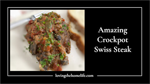 Amazing Crockpot Swiss Steak