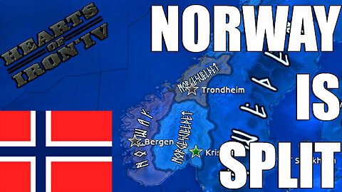 NORWAY GOT SPLIT! | Hoi4 great war redux
