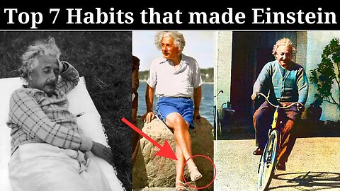 Top 7 Habits of Albert Einstein that made him Genius |N_Philosophy|