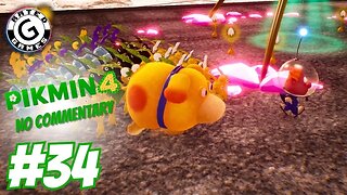 Pikmin 4 No Commentary - Part 34 (Hero's Hideaway Continued)