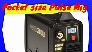 Cebora Pocket Pulse..Mini Pulse MIG Welder Brief Review