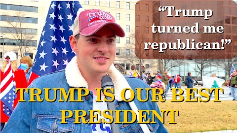 Americans Say! Trump Turned Me Republican | Washington DC | 2020-12-12