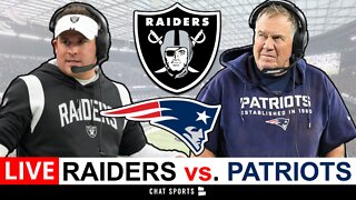 LIVE: Raiders vs. Patriots