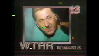 November 21, 1984 - WTHR 'Quincy' Bumper & Open to 'Headline News' with David Goodnow