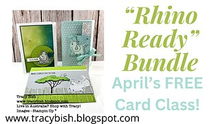 April’s FREE CARD CLASS Thurs 27th April