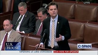 Matt Gaetz Nominates Donald Trump for Speaker of the House