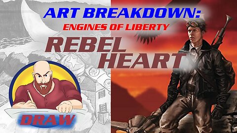 Art Breakdown: Rebel Heart (Engines of Liberty #1)