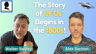 WALTER BOSLEY on the 19th Century Origins of the UFO Mystery | Interview