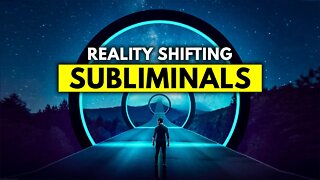 REALITY SHIFTING SUBLIMINAL MUSIC With Ambient Sounds: Just Listen, Sleep And Shift (Black Screen)