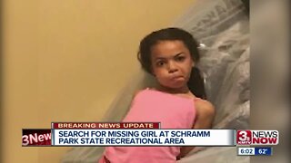 Search for missing girl at Schramm Park State Recreational Area