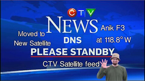 CTV Canadian Channels Now on Anik F3 118.8 west C-band Feed - Moved to New Satellite