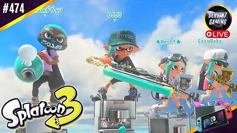 Turf Wars and Splat Time with viewers! Lets Roll! | Splatoon 3