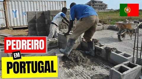 Como trabalhar de Pedreiro em Portugal? E Eletricista, Pintor, Construção Civil?