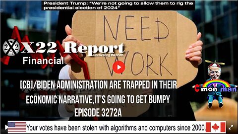 Ep 3272a - [CB]/Biden Administration Are Trapped In Their Economic Narrative,It’s Going To Get Bumpy