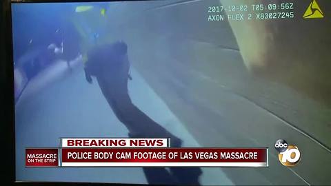 Police body cam footage of Las Vegas massacre