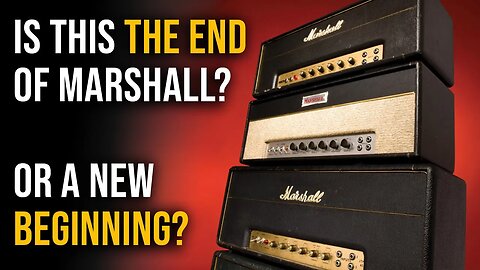 MARSHALL AMPLIFICATION SOLD To Swedish Speaker Company (I hope they still make guitar amps...)