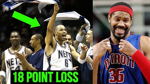'04 Pistons Were So Dominant That Their Opponents CELEBRATED A Loss