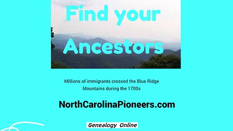 Pioneers along the North Carolina Frontier