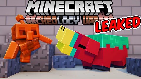 MINECRAFT Live 1.20 LEAKED: Archeology Update!