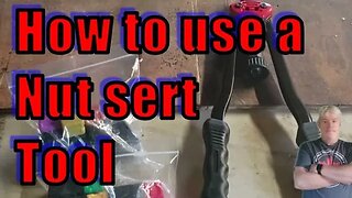 Nut sert tool. Save time and money. #diy #howto #rivets