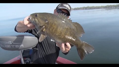 Early Spring Tactics For Big Mille Lacs Smallmouth