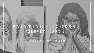 Painting Process: "Survey" Part 2