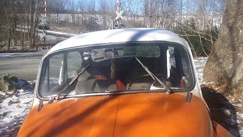 Morris Minor clap-hand wipers test