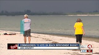 Commissioners to vote on budget for beach improvements