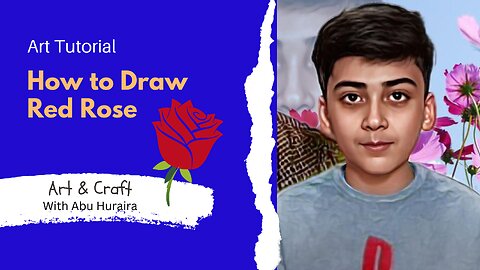 Step by Step Tutorial: How to Draw a Stunning Red Rose - Art & Craft