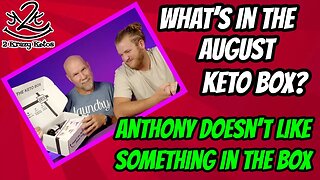 What's in the August Keto Box? | Eating all the things with Anthony