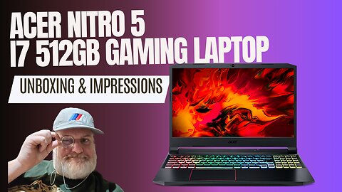 Acer Nitro 5 i7 512 16GB Ram Unboxing First Impressions