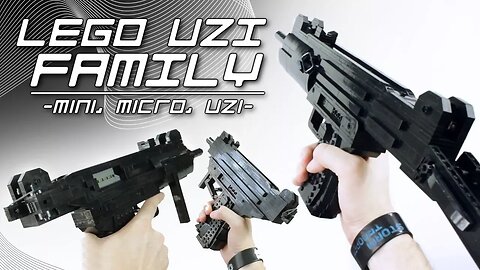 LEGO Uzi Family (Uzi, Mini-Uzi, Micro-Uzi) 3-in-1 Special