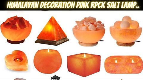 Himalayan Decoration Pink Salt Lamp..