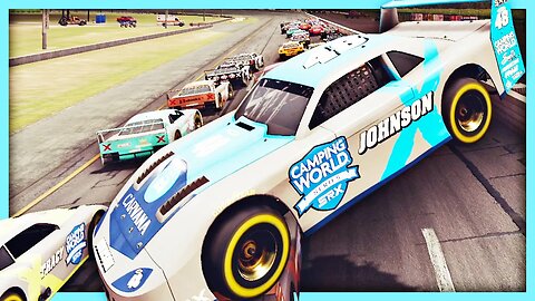 THE MOD BROKE THE GAME // SRX: The Game NASCAR Mod