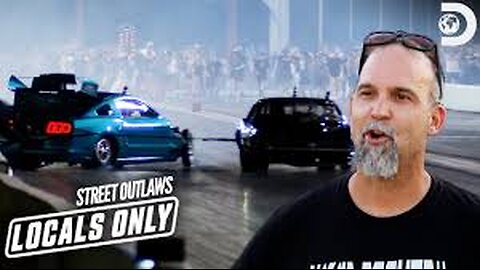 2014 Mustang GT Gets WRECKED Mid-Race Street Outlaws Locals Only