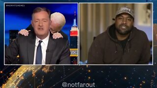 #Ye burns arrogant #piersmorgan collab w/NotFarOut