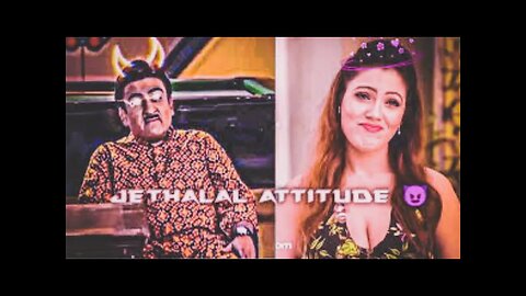 Jethalal money power 💵|| Jetahalal Attitude 🥸 || Jethalal meme thug🥸life😂