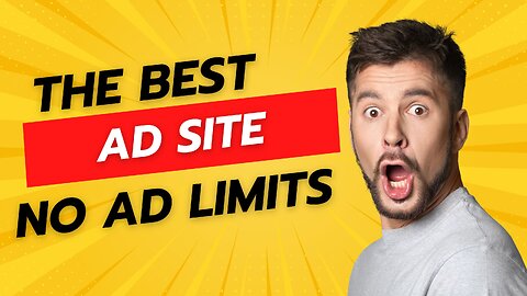 No Ad Limits - The perfect Classified Ads and SEO backlink builder.
