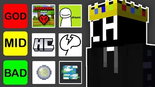 Minecraft SMP Tier List