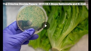 e Chlorine Dioxide Papers: 2017-18.1 Stops Salmonella and E. Coli