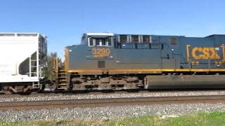 CSX Autorack/Mixed Freight Train From Berea, Ohio November 7, 2020