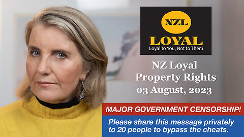New Zealand Loyal - Private Property Rights