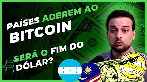 Outros países aderindo ao BITCOIN. Risco para EUA! - Criptomanicos